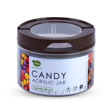 Appollo Candy Acrylic Jar Small 600ml at Zubaidas Homestore