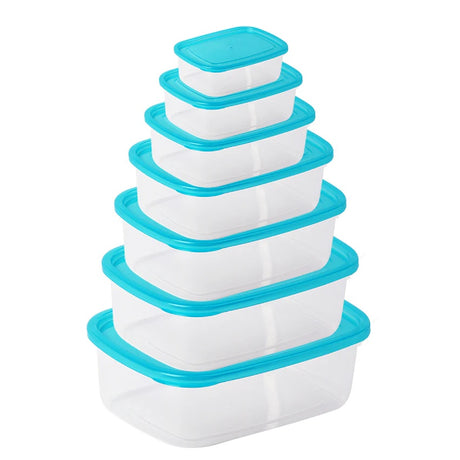 Appollo Crisper Food Container Bundle Pack of 7 at Zubaidas Homestore Best for Home Shopping Pakistan