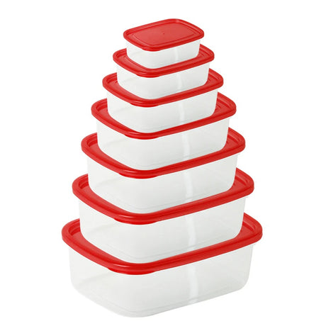 Appollo Crisper Food Container Bundle Pack of 7 at Zubaidas Homestore Online Pakistan