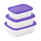 Appollo Crisper Food Container Pack of 3 Junior at Zubaidas No#1 Homestore in Pakistan