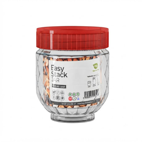 Appollo Easy Stack Jar Small 400ml at Zubaidas Homestore Online Pakistan