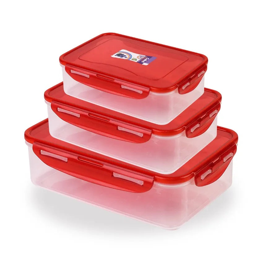 Appollo Food Keeper Cafee Set 3 Pieces at Zubaidas Homestore Best for Home Shopping Pakistan