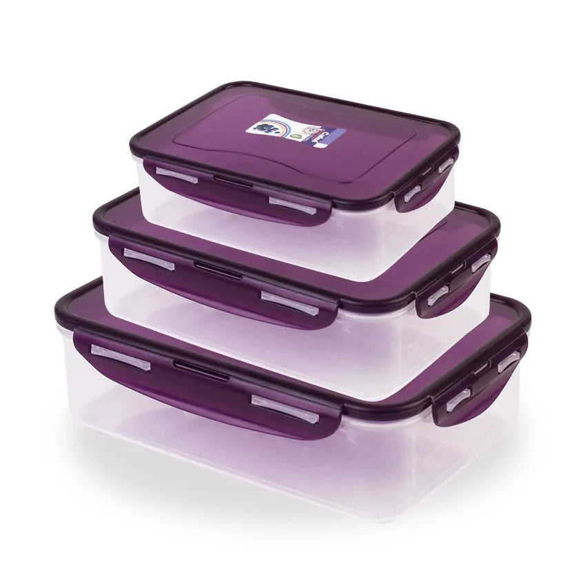 Appollo Food Keeper Cafee Set 3 Pieces at Zubaidas No#1  Homestore in Pakistan