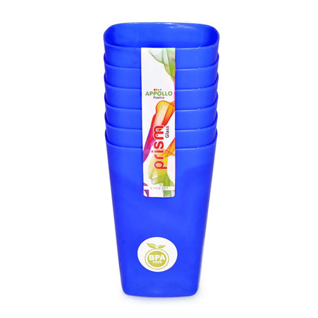 Appollo Prism Glass M1 250ml Pack of 6 at Zubaidas Homestore