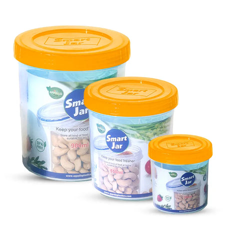 Appollo Smart Jar Pack of 3 at Zubaidas Homestore