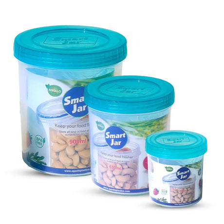 Appollo Smart Jar Pack of 3 at Zubaidas Homestore Pakistan