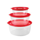 Appollo Trend Food Container 3 Pcs Set 390ml at Zubaidas Online Homestore in Pakistan