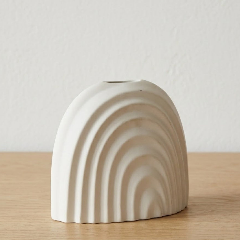 Arched Porcelain Flower Vase at Zubaidas Homestore