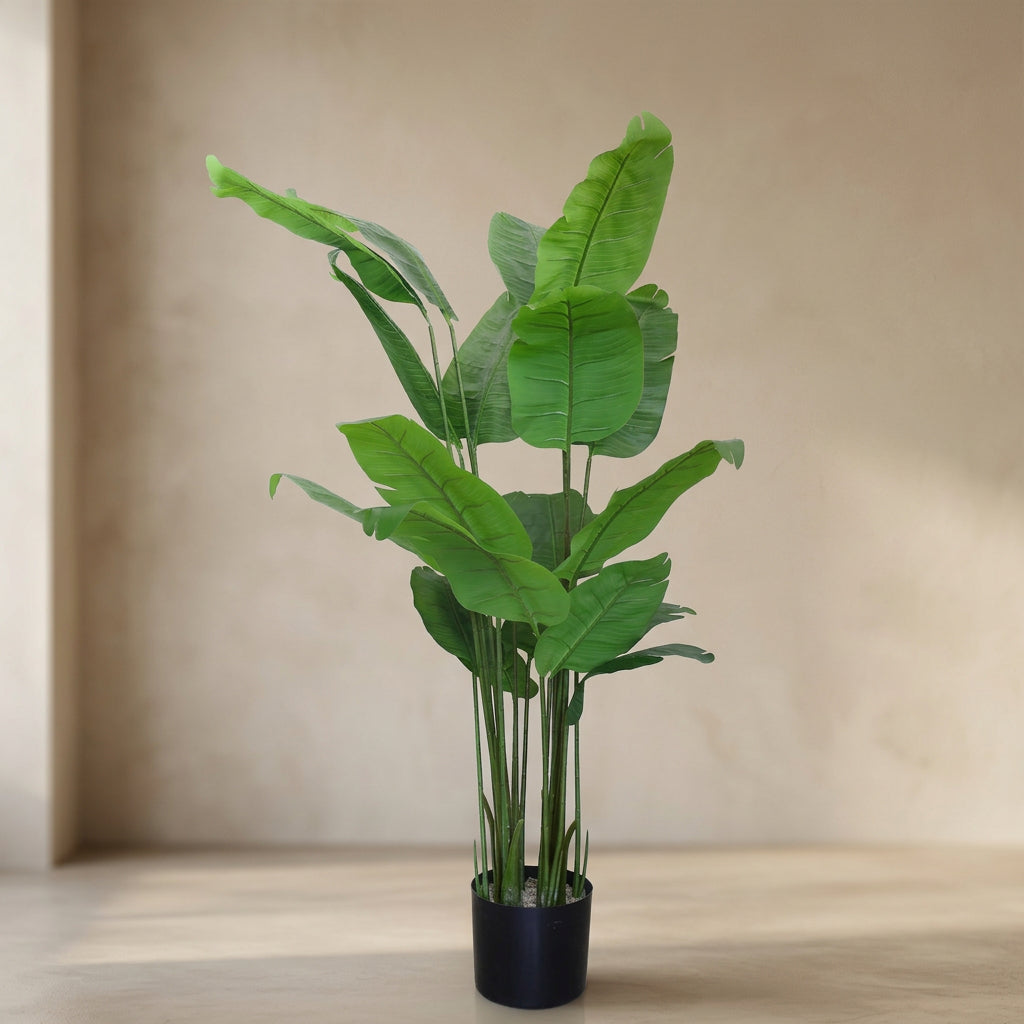 Artificial Banana Leaf Floor Plant with Pot at Zubaidas Homestore
