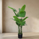 Artificial Banana Leaf Floor Plant with Pot at Zubaidas Homestore