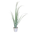 Artificial Grass Plant in White Pot at Zubaidas Homestore Pakistan
