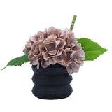 Artificial Hydrangea Table Plant in Black Pot at Zubaidas Homestore Pakistan