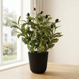 Artificial Mini Olive Tree Accent Green at Zubaidas Homestore