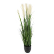 Artificial Pampas Reed Grass Potted Plant Green at Zubaidas Homestore Pakistan