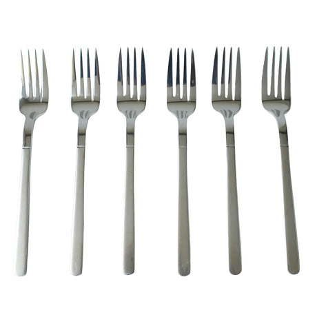 AYD 6 Pieces Fork Set 4mm Matt 18/10 Stainless Steel at Zubaidas Homestore Pakistan