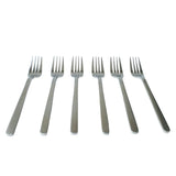AYD 6 Pieces Fork Set 4mm Matt 18/10 Stainless Steel at Zubaidas Homestore Online Pakistan