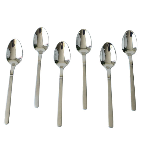 AYD 6 Pieces Spoon Set 4mm Matt 18/10 Stainless Steel at Zubaidas Homestore Pakistan