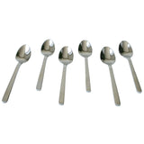 AYD 6 Pieces Spoon Set 4mm Matt 18/10 Stainless Steel at Zubaidas Homestore Online Pakistan