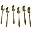 AYD 6 Pieces Spoon Set Glossy Gold at Zubaidas Homestore Pakistan