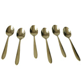 AYD 6 Pieces Spoon Set Glossy Gold at Zubaidas Homestore Online Pakistan