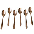 AYD 6 Pieces Spoon Set Glossy Rose Gold at Zubaidas Homestore Pakistan