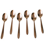 AYD 6 Pieces Spoon Set Glossy Rose Gold at Zubaidas Homestore Pakistan