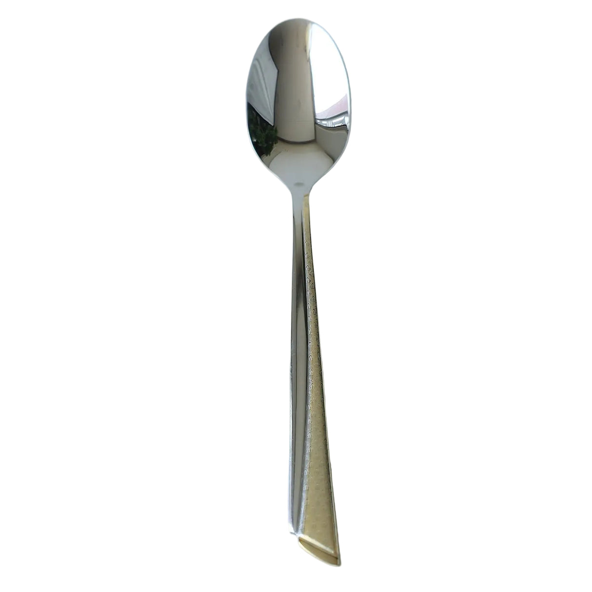 AYD 6 Pieces Spoon Set Triangle Textured 2-Tone Zubaidas Homestore Best for Home Shopping