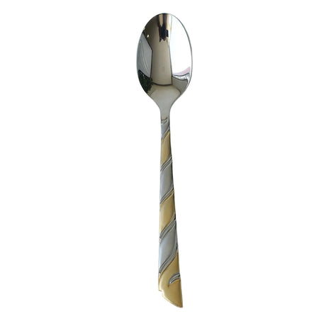 AYD 6 Pieces Spoon Twisted Spiral 2 Tone at Zubaidas Homestore Best for Home Shopping 