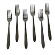 AYD 6 Pieces Table Fork Set Glossy Blackish at Zubaidas Homestore Pakistan