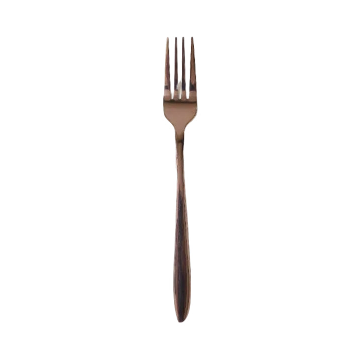 AYD 6 Pieces Table Fork Set Glossy Rose Gold at Zubaidas Homestore Online Pakistan