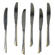 AYD 6pc Table Knife Set Two Tone Gold at Zubaidas Homestore Pakistan