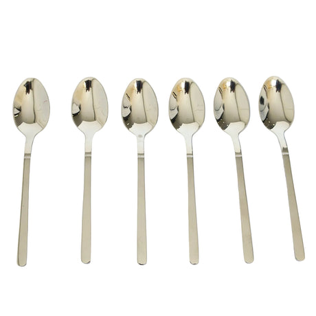 AYD 6pc Tea Spoon Set Stainless Steel at Zubaidas Homestore Pakistan