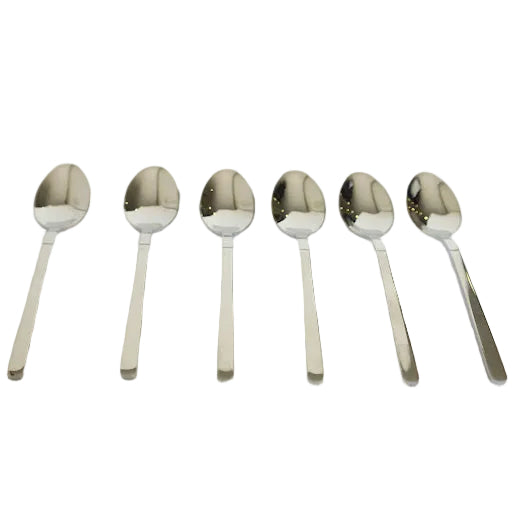 AYD 6pc Tea Spoon Set Stainless Steel at Zubaidas Homestore Online Pakistan