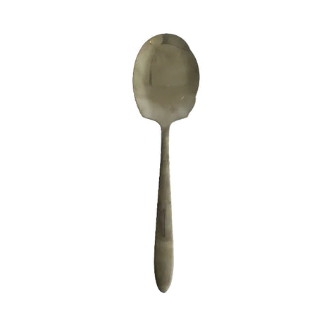 AYD Rice Serving Spoon Plain Design Blackish at Zubaidas Homestore Pakistan