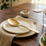 AYD Rice Serving Spoon Plain Design Matt Gold at Zubaidas Homestore Best for Home Shopping