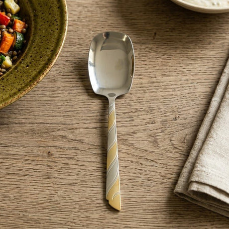 AYD Rice Serving Spoon Swirl Design at Zubaidas Homestore Best for Home Shopping