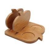 Bamboo Salt and Pepper Shaker with Napkin Holder at Zubaidas Homestore - The Largest Collection of Spice Jars In Pakistan