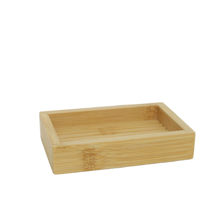 Bamboo Soap Dish Rectangle 12.5cm at Zubaidas Best Home Shop in Pakistan