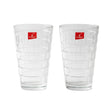 Blinkmax 2pcs Grid Pattern Textured Tumbler Set at Zubaidas Homestore
