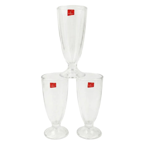 Blinkmax 3 Pieces Tall Footed Glass Set at Zubaidas Homestore