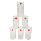 Blinkmax 6pcs Diamond Cut Glass Set at Zubaidas Homestore
