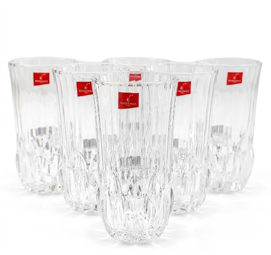 Blinkmax Arch Pattern Highball Tumbler Set at Zubaidas Homestore Pakistan