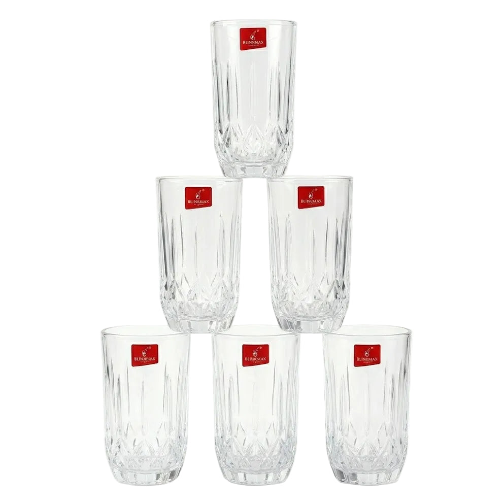 Blinkmax Arch Pattern Highball Tumbler Set at Zubaidas Homestore
