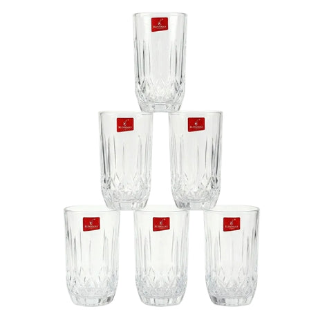 Blinkmax Arch Pattern Highball Tumbler Set at Zubaidas Homestore