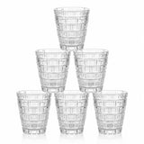 Blinkmax Textured Crystal Glass Set 6pcs at Zubaidas Homestore 