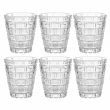 Blinkmax Textured Crystal Glass Set 6pcs at Zubaidas Homestore Pakistan