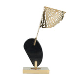 Brass Fan Art Sculpture at Zubaidas Homestore Pakistan