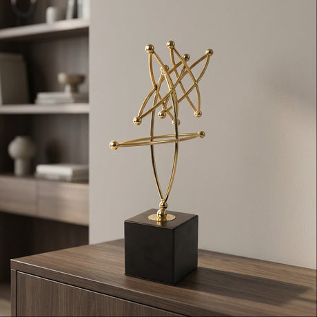 Brass Kinetic Desk Sculpture at Zubaidas Homestore