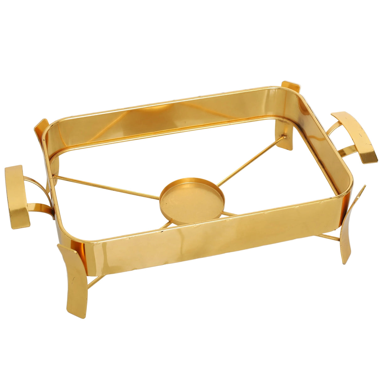 Brilliant 2Ltr Buffet Serving Dish With Candle Stand Medium at Zubaidas No#1 Homestore in Pakistan