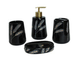 Brilliant Ceramic Bathroom Accessories 4Pcs Set at Zubaidas Homestore Online Pakistan 